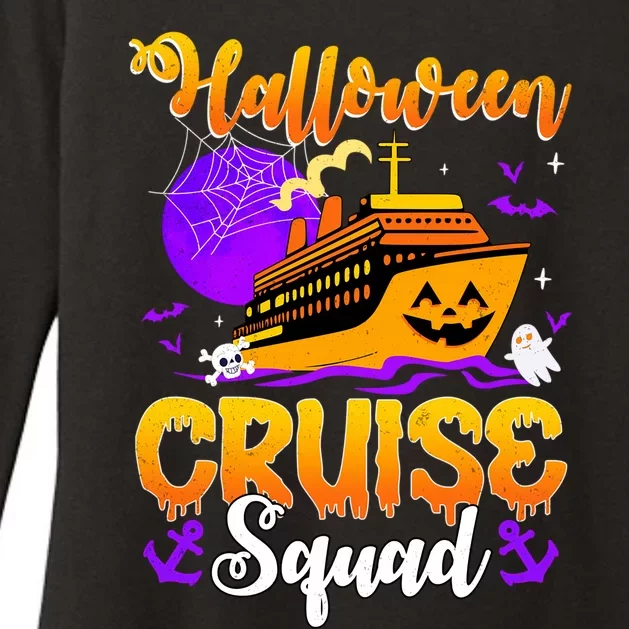 Halloween Cruise Squad Family Spooky Cruising Crew Trip Gift Womens CVC Long Sleeve Shirt