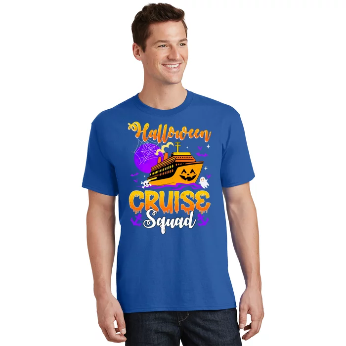 Halloween Cruise Squad Family Spooky Cruising Crew Trip Gift T-Shirt