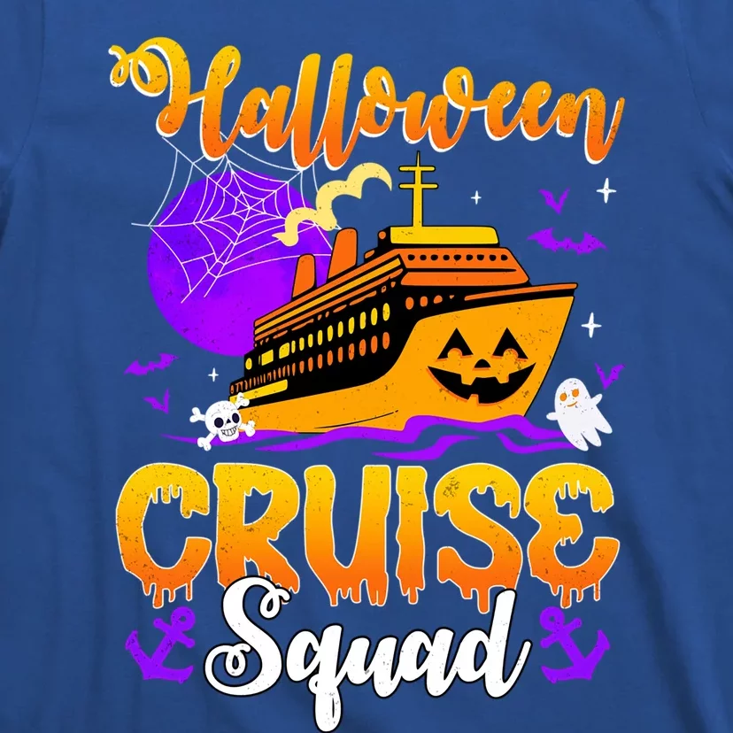 Halloween Cruise Squad Family Spooky Cruising Crew Trip Gift T-Shirt