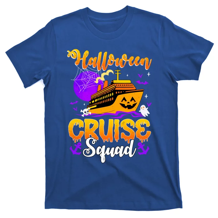 Halloween Cruise Squad Family Spooky Cruising Crew Trip Gift T-Shirt