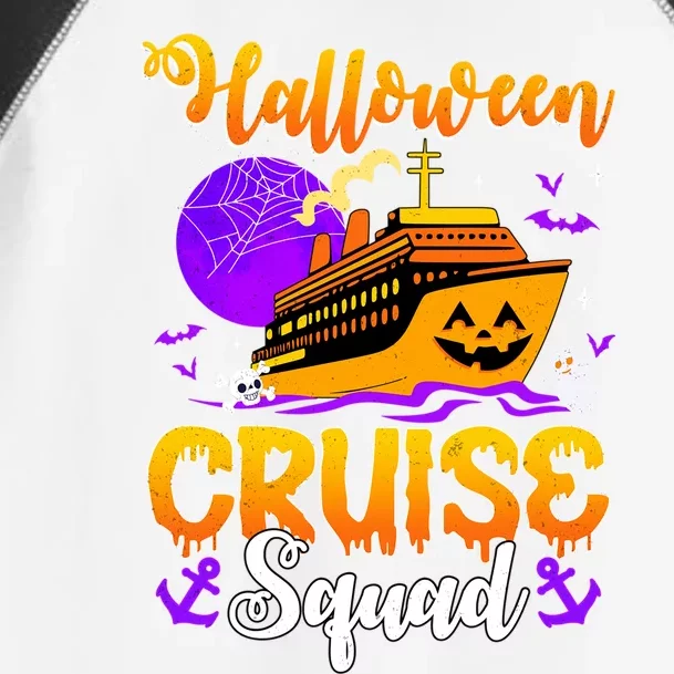 Halloween Cruise Squad Family Spooky Cruising Crew Trip Gift Toddler Fine Jersey T-Shirt