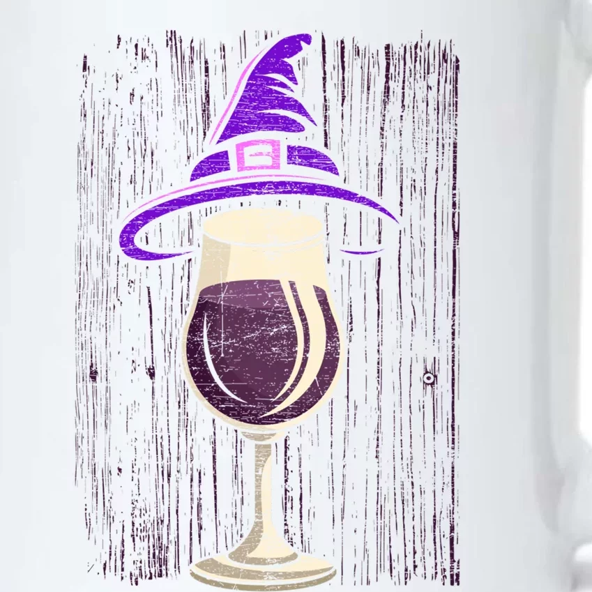 Halloween Costume Salem Wine Drunken Witch Funny Gift Black Color Changing Mug