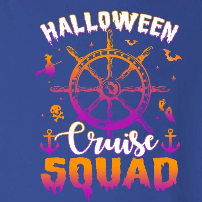 Halloween Cruise Squad Family Vacation Trip Cruising Crew Cool Gift Toddler Long Sleeve Shirt