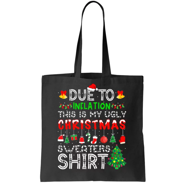 Hilarious Christmas Sweaters Inflation Edition Tote Bag