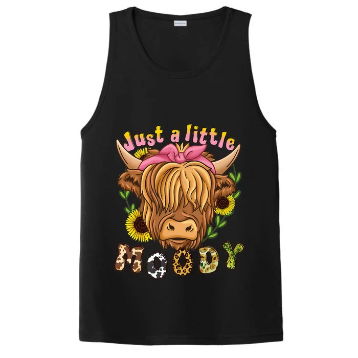 Highland Cow Scottish Highland Cow Performance Tank