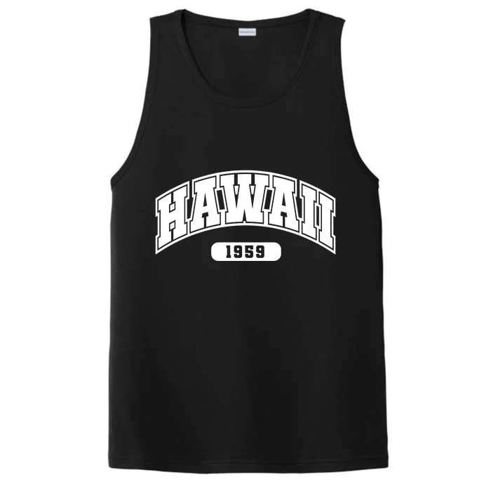 Hawaii Collegiate Style 1959 Performance Tank