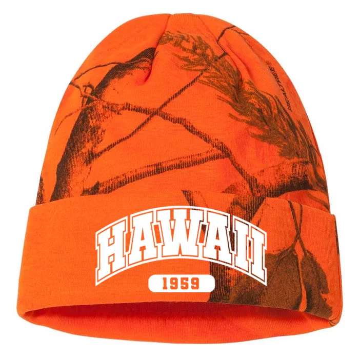 Hawaii Collegiate Style 1959 Kati - 12in Camo Beanie