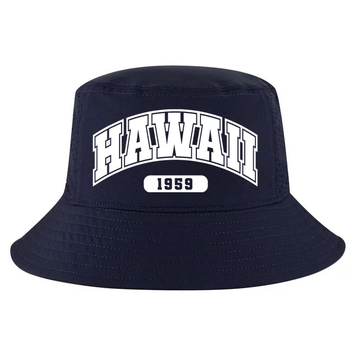 Hawaii Collegiate Style 1959 Cool Comfort Performance Bucket Hat