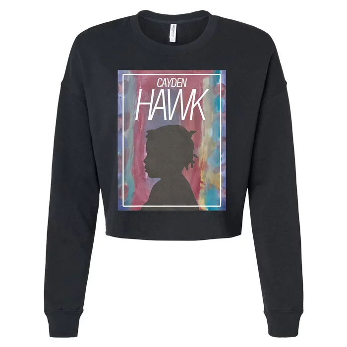 Hawk Cayden Silhouette Birthday Gear Cropped Pullover Crew