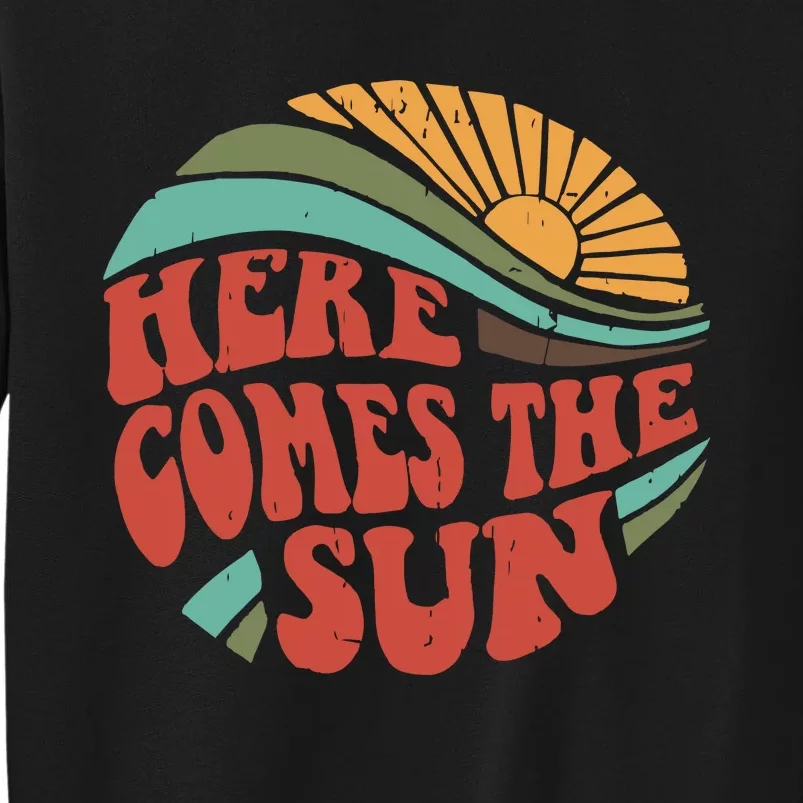 Here Comes The Sun Retro Style Sweatshirt