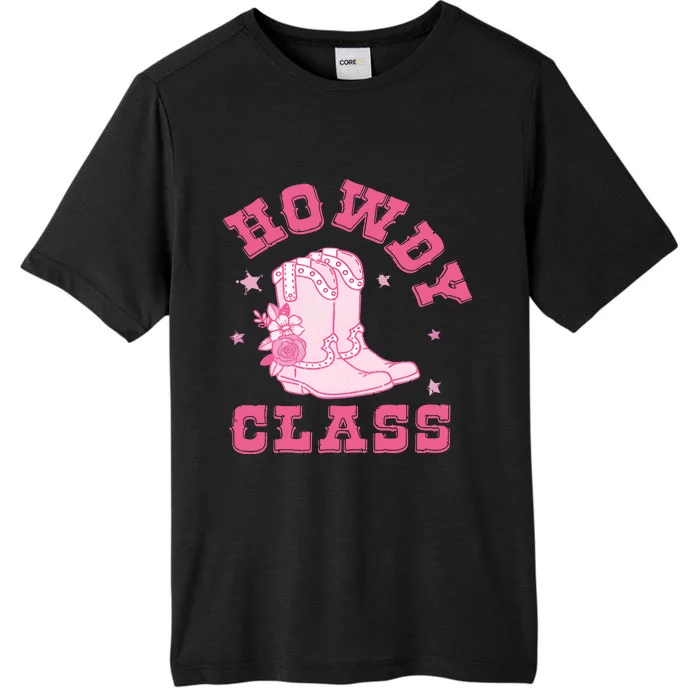 Howdy Class Teacher Cowboy Western ChromaSoft Performance T-Shirt