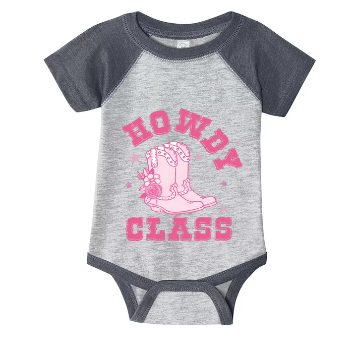 Howdy Class Teacher Cowboy Western Infant Baby Jersey Bodysuit