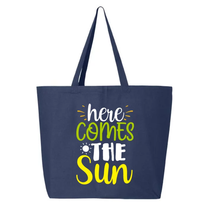 Here Comes The Sun Bring It On Sunshine Sunny Days Summer Gift 25L Jumbo Tote