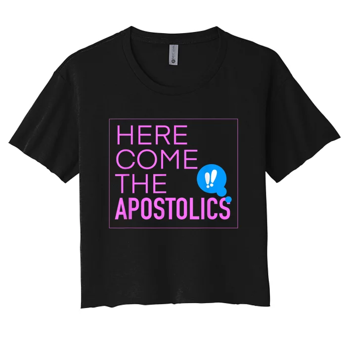 Here Come The Apostolics NAYC23 Women's Crop Top Tee