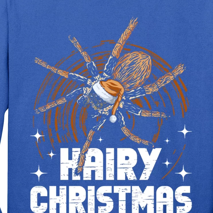 Hairy Christmas Tarantula Owner Gift Long Sleeve Shirt