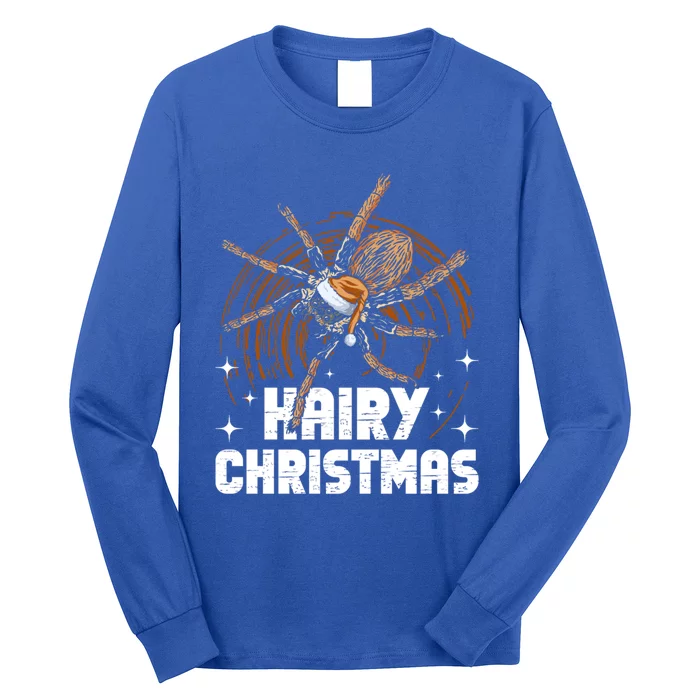 Hairy Christmas Tarantula Owner Gift Long Sleeve Shirt