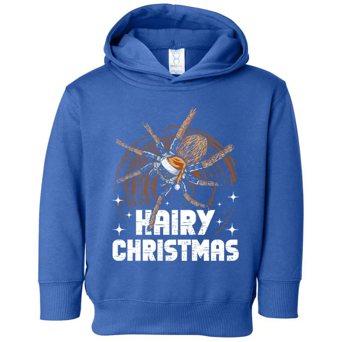 Hairy Christmas Tarantula Owner Gift Toddler Hoodie