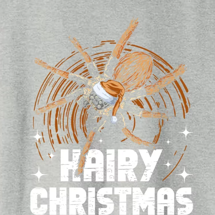 Hairy Christmas Tarantula Owner Gift Women's Crop Top Tee