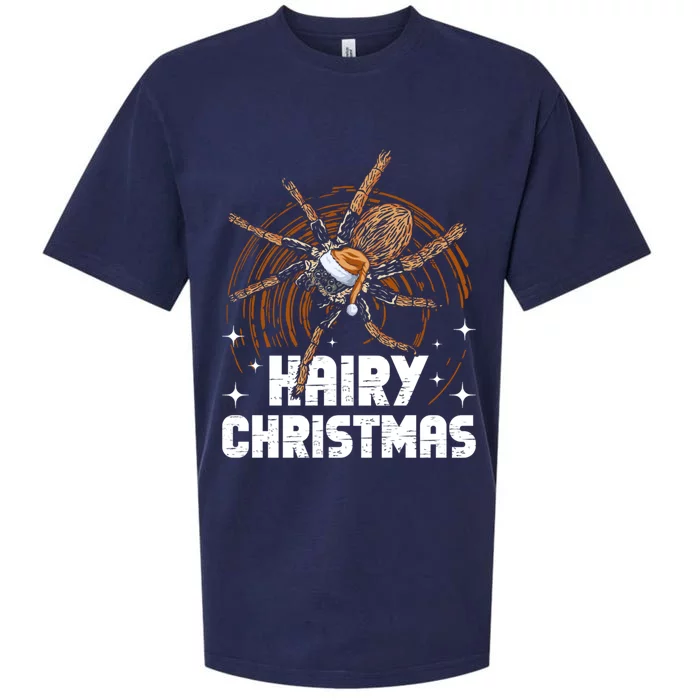 Hairy Christmas Tarantula Owner Gift Sueded Cloud Jersey T-Shirt