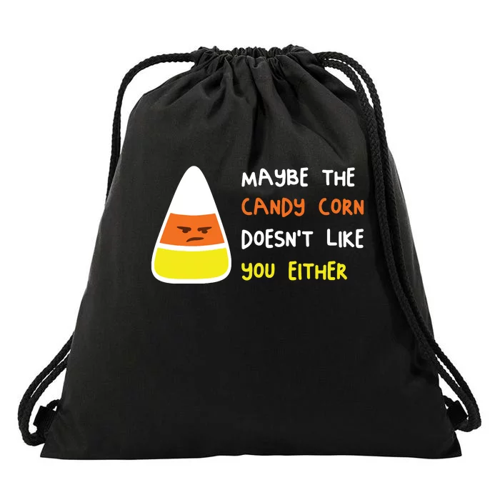 Halloween Costume Team Candy Corn Drawstring Bag