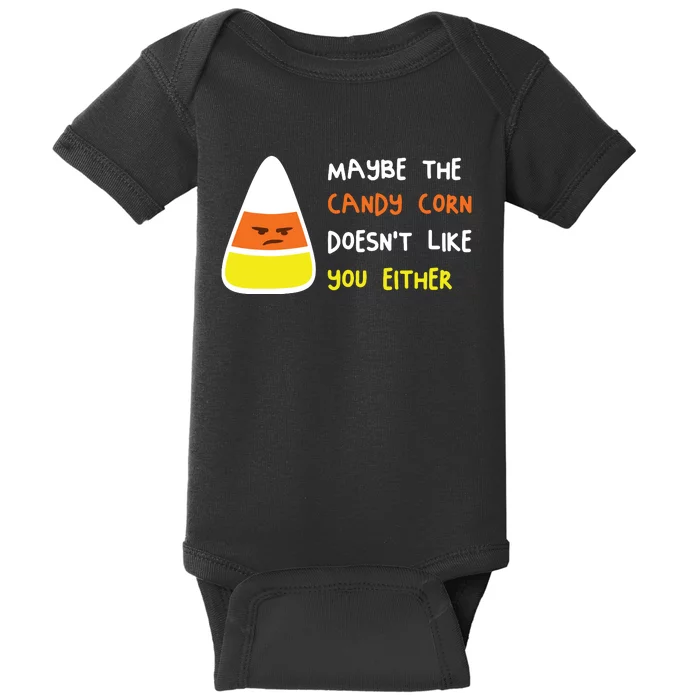 Halloween Costume Team Candy Corn Baby Bodysuit