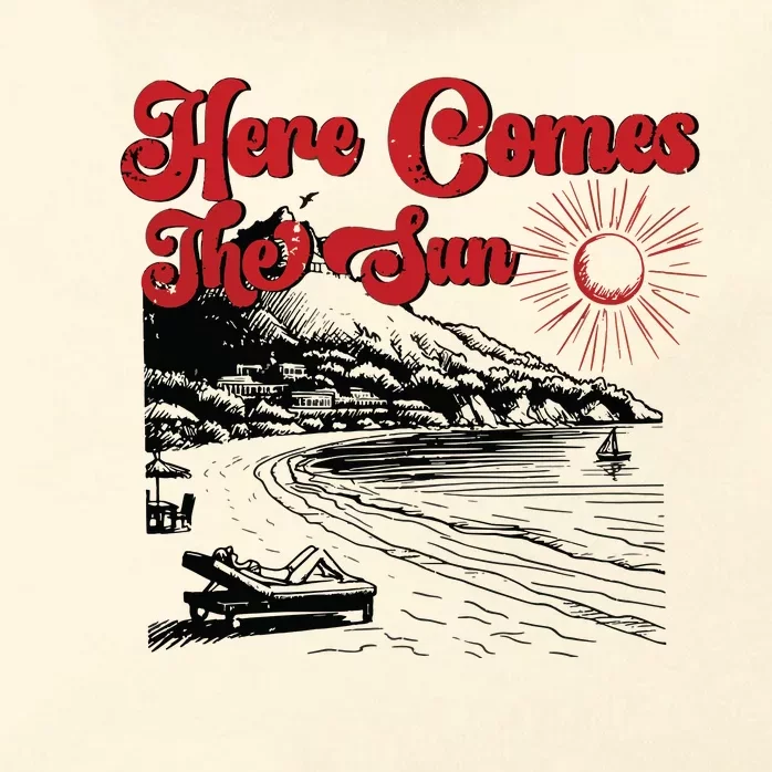 Here Comes The Sun Summer Zip Tote Bag