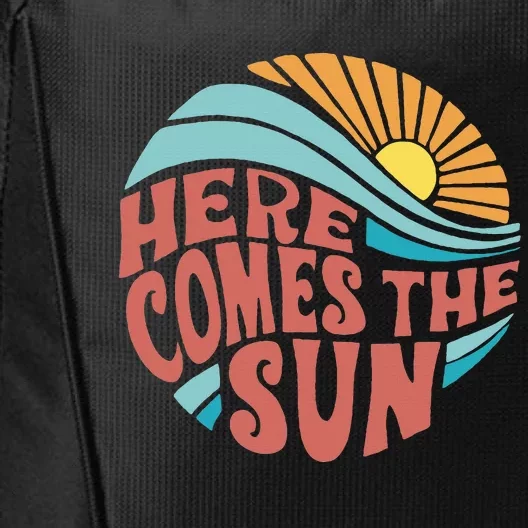 Here Comes The Sun Summer Beach City Backpack