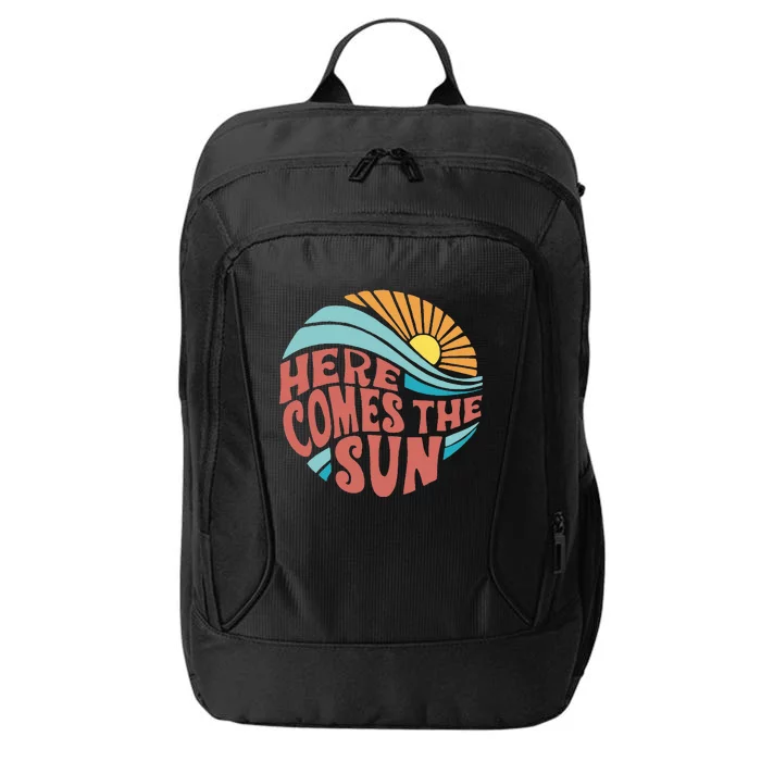 Here Comes The Sun Summer Beach City Backpack