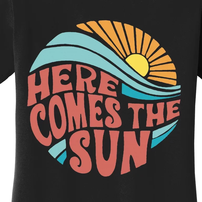 Here Comes The Sun Summer Beach Women's T-Shirt