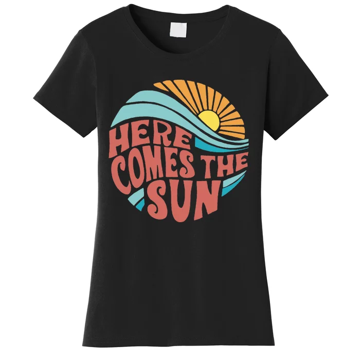 Here Comes The Sun Summer Beach Women's T-Shirt