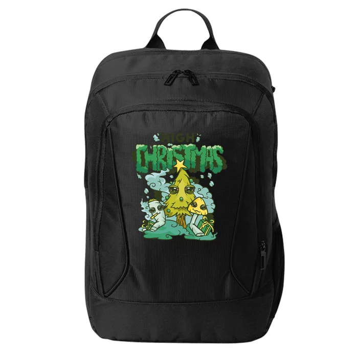 High Christmas Tree City Backpack