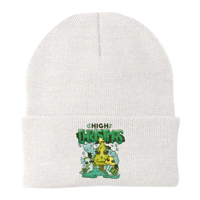 High Christmas Tree Knit Cap Winter Beanie