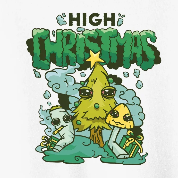 High Christmas Tree Toddler T-Shirt