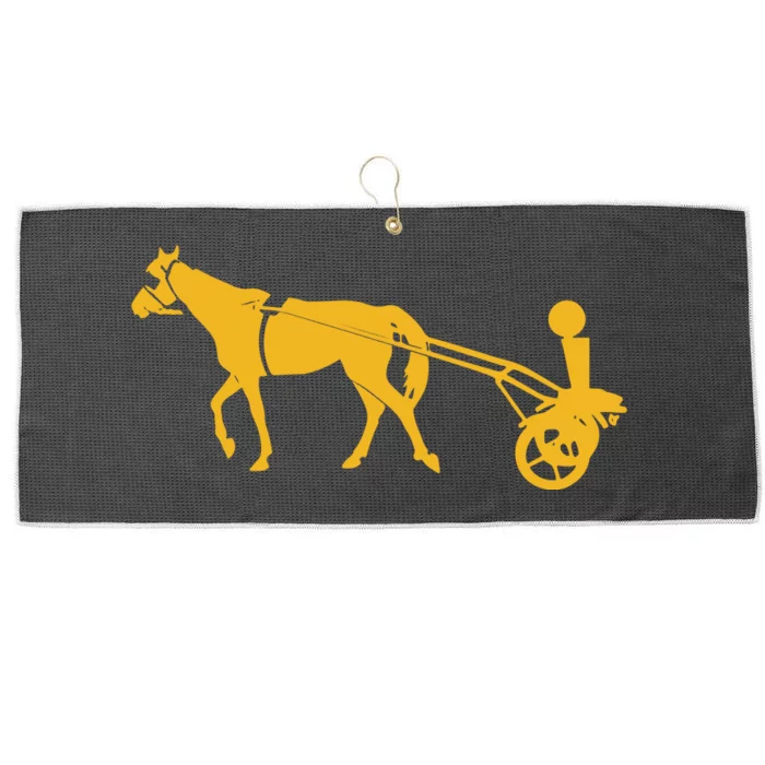 Horse Cart Trophy Large Microfiber Waffle Golf Towel