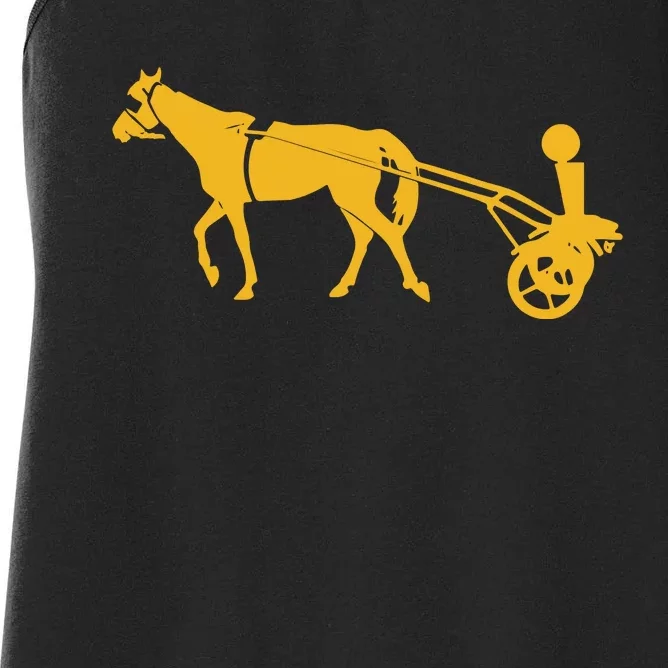 Horse Cart Trophy Women's Racerback Tank