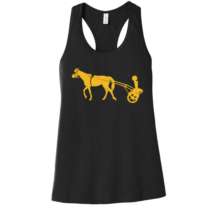 Horse Cart Trophy Women's Racerback Tank