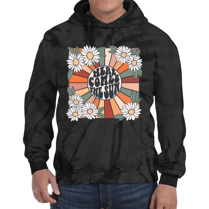 Here Comes The Sun Sunshine Tie Dye Hoodie