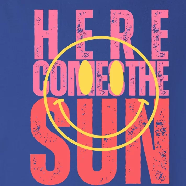 Here Comes The Sun Summer Vacation Beach Family Matching Gift Toddler Long Sleeve Shirt