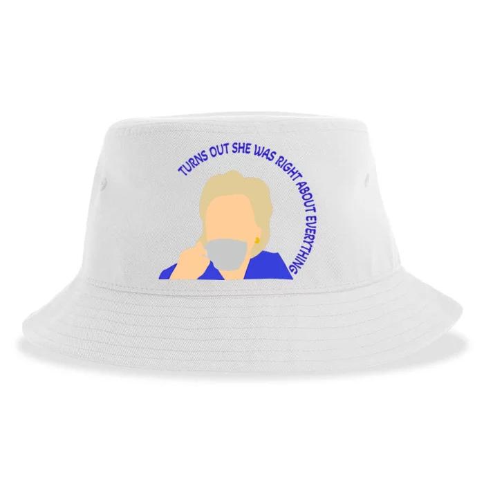 Hillary Clinton Turns Out She Was Right About Everything Sustainable Bucket Hat