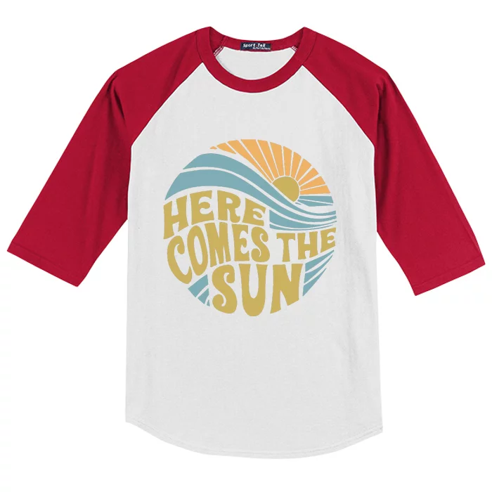 Here Comes The Sun Kids Colorblock Raglan Jersey