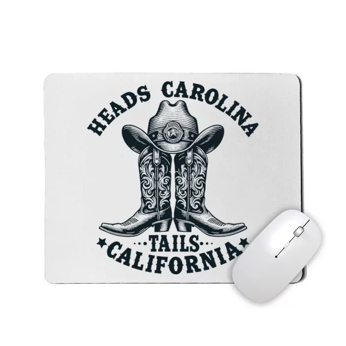 Heads Carolina Tail California Retro Vintage Mousepad