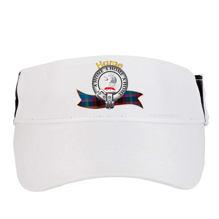 Hume Clan Tartan Crest Motto Adult Drive Performance Visor