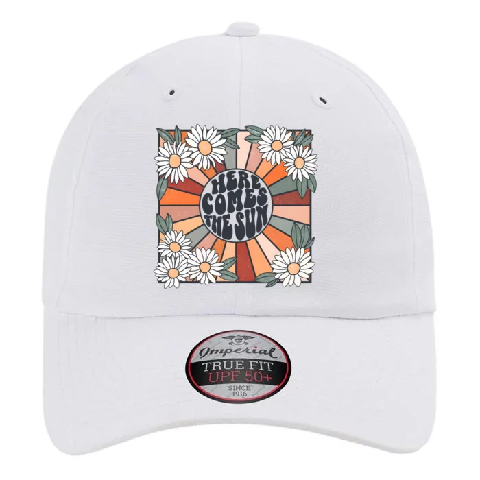 Here Comes The Sun Retro Flower Floral The Original Performance Cap