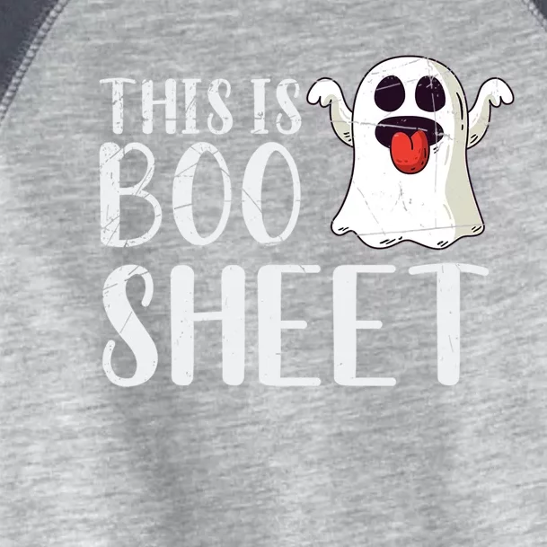 Halloween Costume Trick Or Treat Boo Sheet Funny Ghost Gift Toddler Fine Jersey T-Shirt