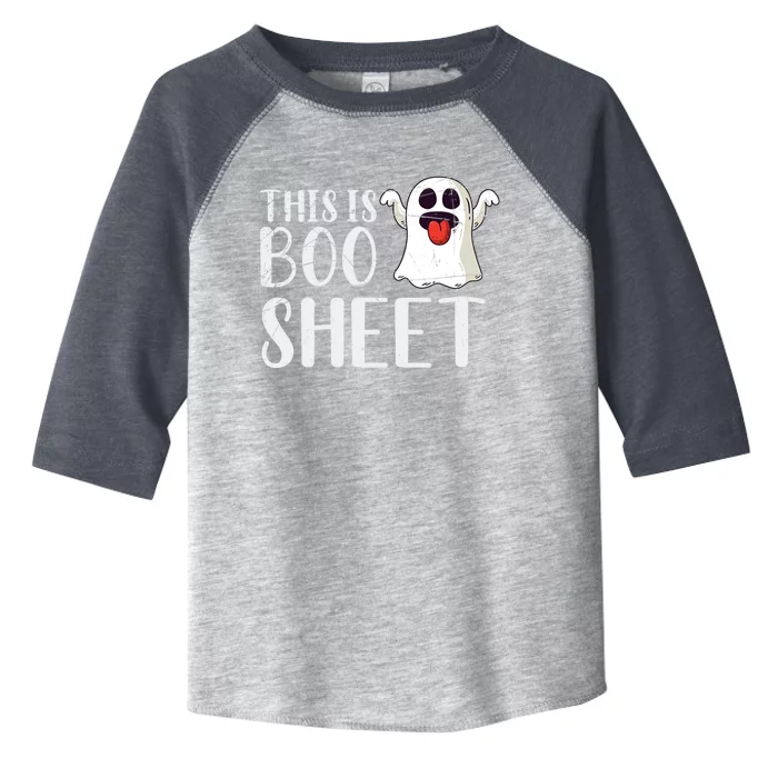 Halloween Costume Trick Or Treat Boo Sheet Funny Ghost Gift Toddler Fine Jersey T-Shirt