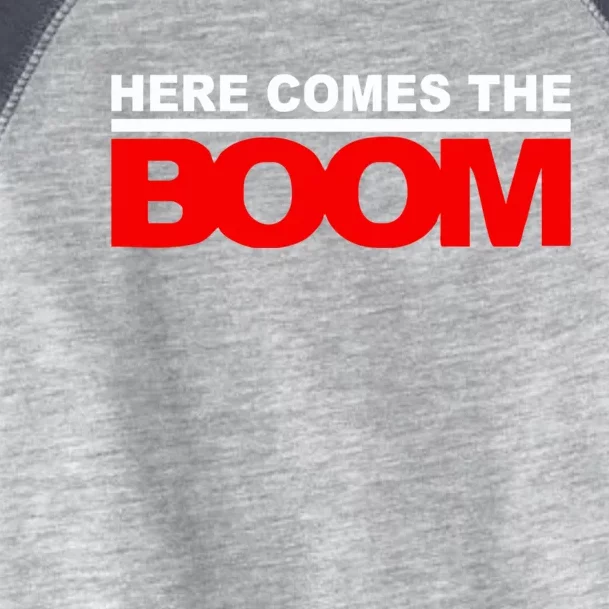 Here Comes The Boom Toddler Fine Jersey T-Shirt