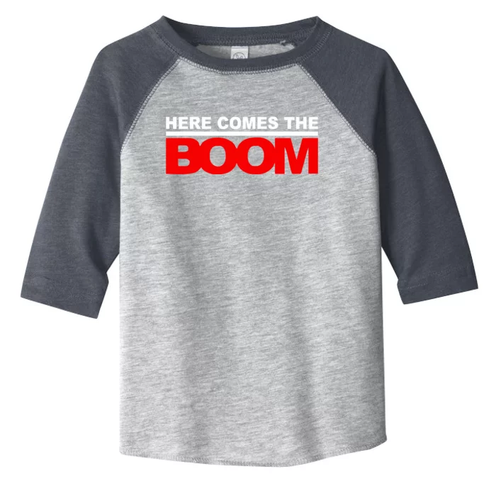 Here Comes The Boom Toddler Fine Jersey T-Shirt