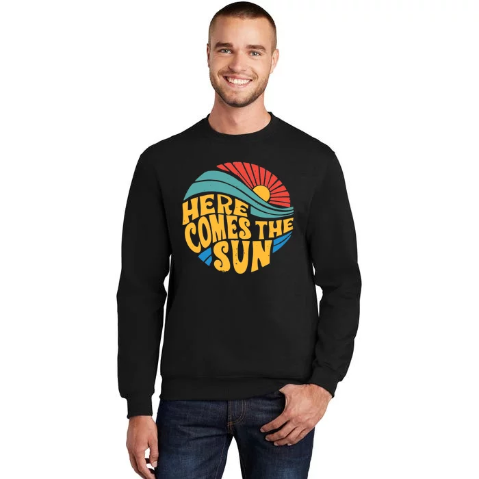 Here Comes The Sun Music Lover Graphic Sweatshirt