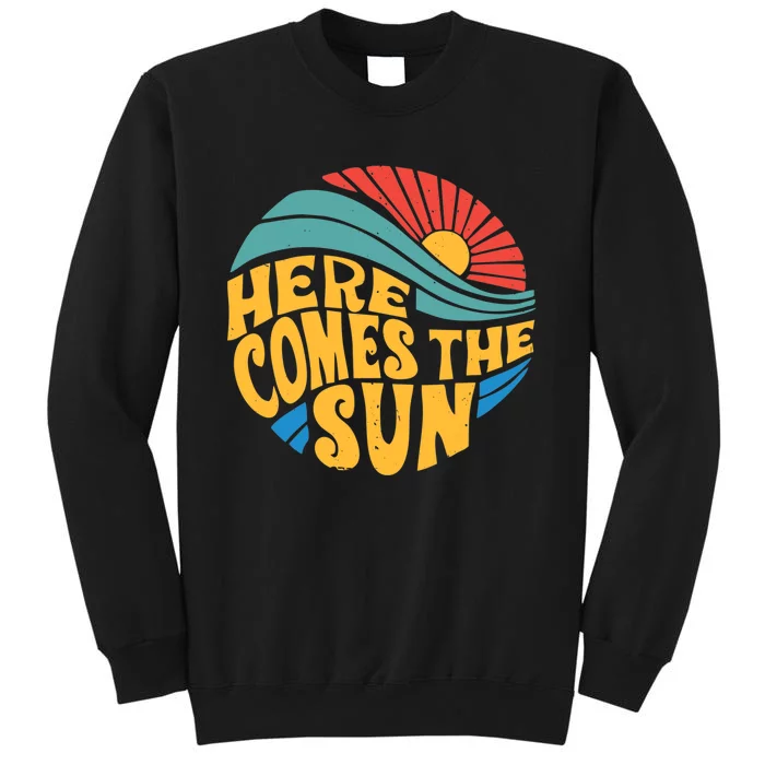 Here Comes The Sun Music Lover Graphic Sweatshirt