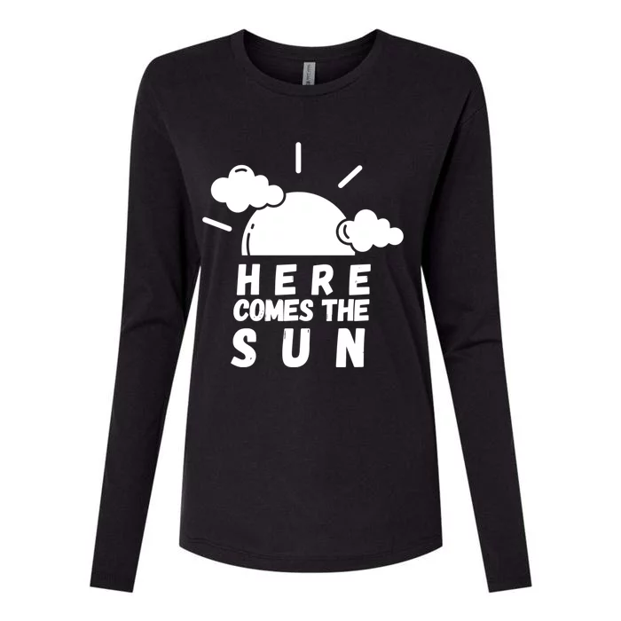 Here Comes The Sun Bring It On Sunshine Sunny Days Smiles Great Gift Womens Cotton Relaxed Long Sleeve T-Shirt